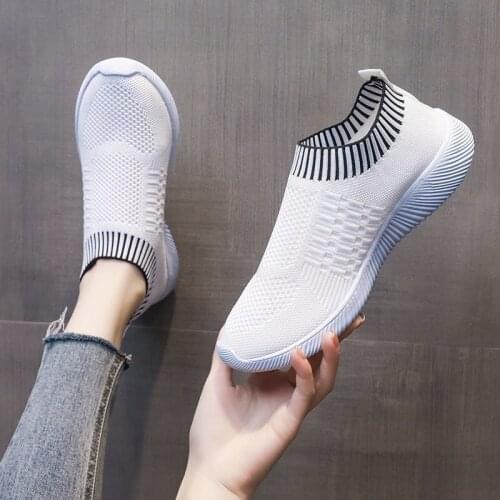Women Shoes 2021 Breathable Mesh Shoes Women Fashion Plus Size Shoes Women Platform Shallow Casual Shoes Sapatos De Mujer