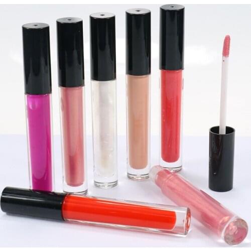 Vegan Makeup Matte Liquid Lipstick Nude Lipgloss Pigmented Velvet Waterproof Long Lastiing Glossy Custom Label Choose Colors