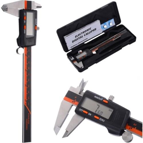 150mm Digital Vernier Caliper LCD Electronic Calipers Ruler Gauge Precise Micrometer Tool For Industrial Automotive Measuring