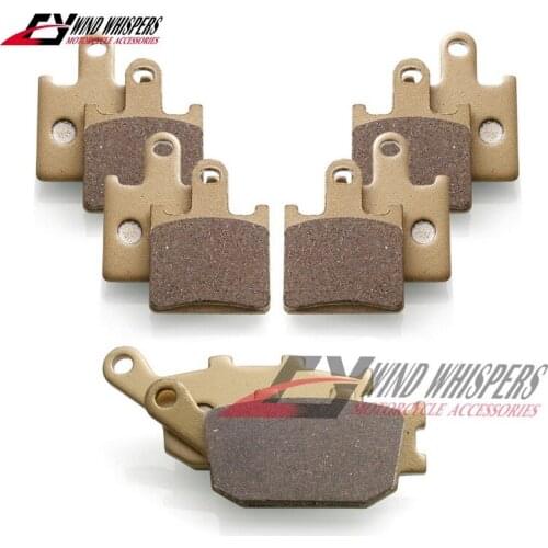 Motorcycle Front Rear Brake Pads For Kawasaki Z1000 Z 1000 ZR1000 2007 2008 2009