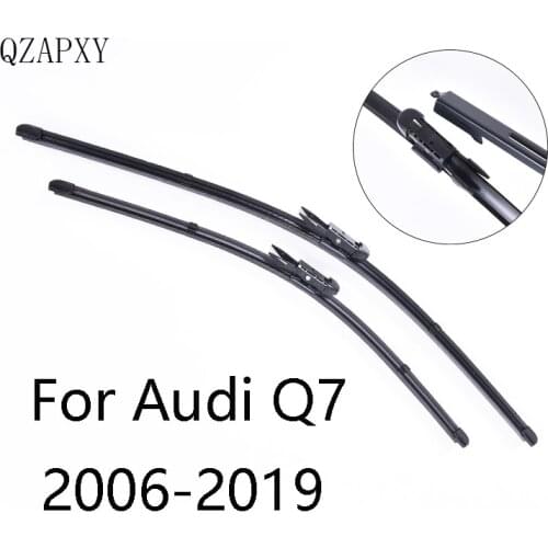 Front Wipers Blades For Audi Q7 From 2006 - 2019 years Car Windshield Wiper blades