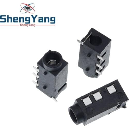 10PCS 3.5 headphone jack audio jack PJ-320D 4 pin SMD MP3 Accessories PJ320D