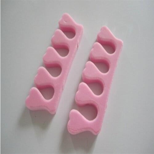 20pcs (10pairs) Soft Toe/Finger Separators Feet Care Sponge Nail Tool Art Manicure Pedicure Foot Braces Support Assistant Polish