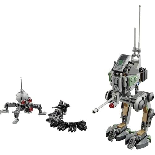 268pcs Clone Scout Walker Compatible Star movie Wars 75261 Building Blocks Kids Toys For Children Gift