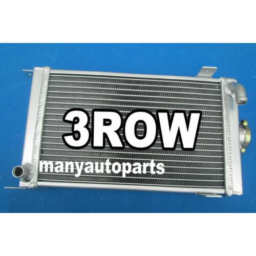 3 Row Aluminum Radiator for RACING GAS SHIFTER KART / GO KART RADIATOR