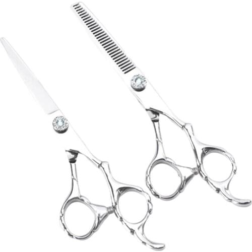 Hot Sale 6CR Steel 6 inch Professional Hair Cutting Barber Scissors