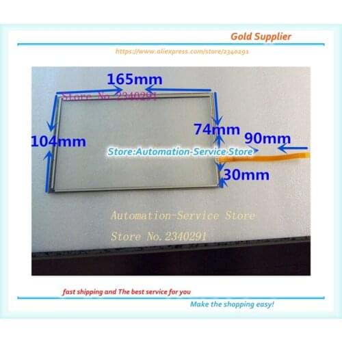 7.2 Inch New Touch Panel For 165*104 T83 LCD Screen GPS Navigation Computer Learning Machine Screen