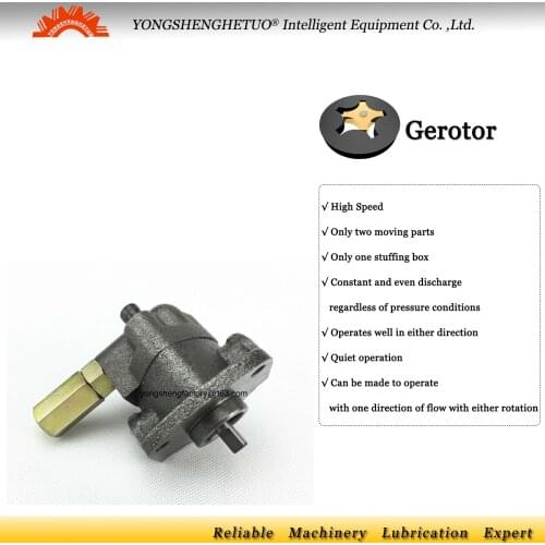 Electric trochoid oil pump lubrication gerotor circulation gear lubricator pressure adjustable TOP-12AVB for circulating