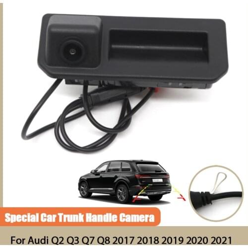 CCD HD Car Trunk Handle Camera For Audi Q2 Q3 Q7 Q8 2017 2018 2019 2020 2021 Night Vision Rear View Reverse Camera high quality