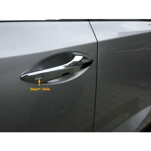 Chromed ABS Plastic 8PCS Door Handle Cover With Smart Key Hole New For LEXUS NX200T NX300H 2015-2017