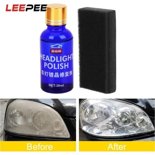 LEEPEE Oxidation Rearview Coating Liquid 30ML Anti-scratch Headlight Polishing Coating Solution Repair Kit Car Repair