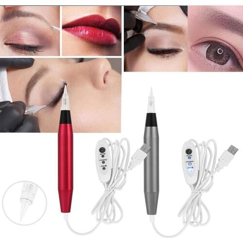 Multi-functional Full throw MTS Tattoo Machine Permanent Makeup Eyebrow Eyeliner Lips Tattoo Machines Microblading Pen Accessory