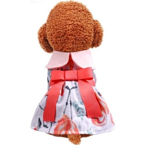 New Fashion Dog Clothes Cat Clothing Spring and Summer Skirt Dog Dresses Pet Clothes
