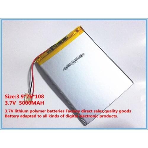 Tablet polymer battery 9 inches tablet battery domestic the built-in rechargeable battery 5000 mah 3976108