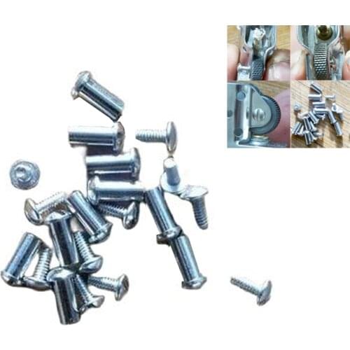 DIY Lighter Stainless steel wheel rivets, repeated disassembly, flint spring screws