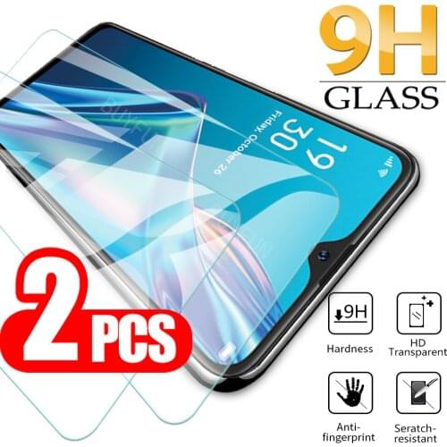 For OPPO A12 2PCS Protective Glass A 12 Temapered Glasses HD Clear Full Cover Film CPH2083/CPH2077 9H Phone Protector 2 Pieces
