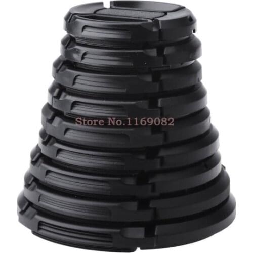2pcs 37 39 40.5 43 46 49 52 55 58 62 67 72 77 82mm Pinch Snap-On Front Lens Cap cover for