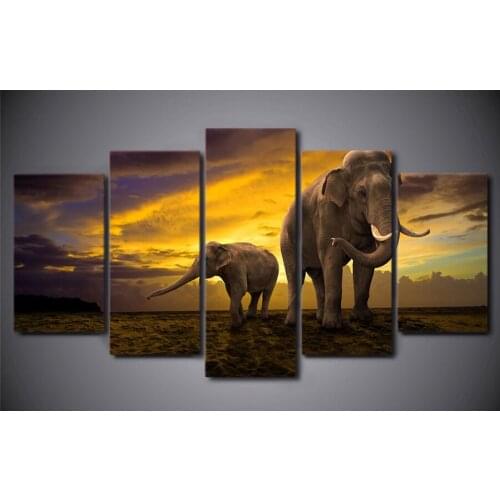 5 pcs,Full Square 5D DIY Diamond Painting elephant,animals,3d,Diamond Embroidery Cross Stitch,Mosaic,stickers,Christmas,gifts
