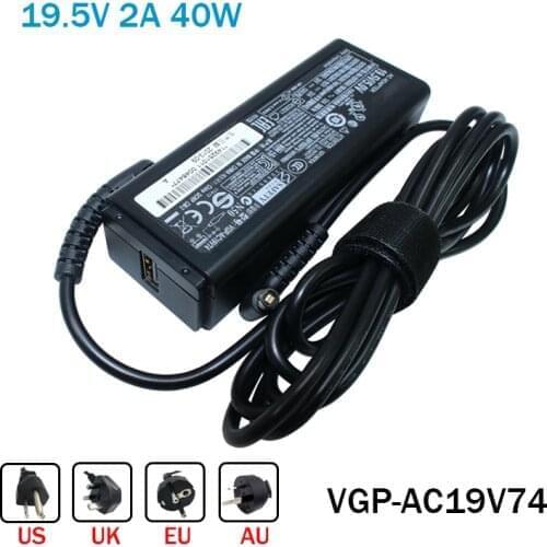 Adapter for Sony SVF13 VGP-AC19v74 svt112a34v For Sony VAIO Flip SVF14N11CXB VGP-AC19V74 19.5v 2a laptop AC power charger supply