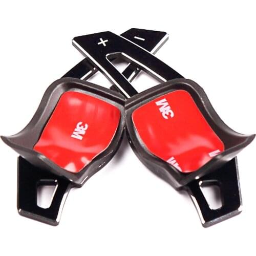 For Volkswagen VW Golf MK6 GTI Jetta MK5 Passat B6 Touran CC Scirocco R36 Steering Wheel Change Aluminum Extension Paddle Shift