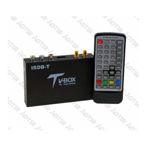Aotsr Auto Digital TV Box externe ISDB-T TV Full seg dual tunners für Brasilien/Peru(South Amerikanischen Ländern)/Japan/Philip