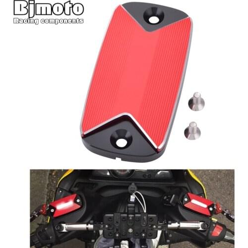 BJMOTO Motorcycle CNC Front Brake Fluid Reservoir Cover For Honda CB1300 NC750/X VFR800F VFR800X VFR 800 X F 1200X all year