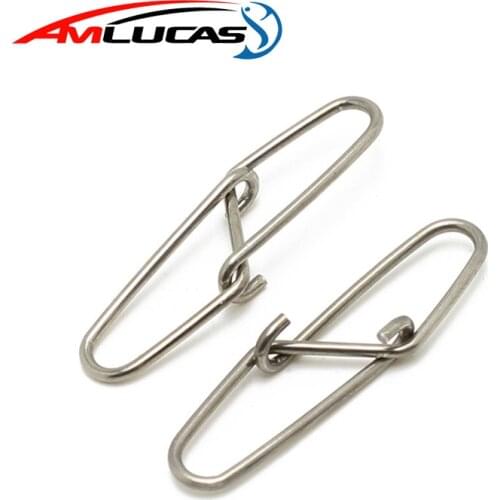 2018 Hot 50pcs/lot Snap Fishing Barrel Swivel Safety Snaps Hooks Fishhook Fishing Tackle Box Accessory tool lures Pesca WE290
