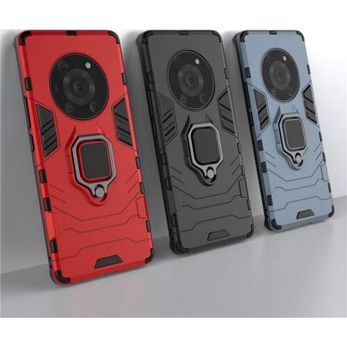 For Honor Magic3 Case For Honor Magic3 Cover Hard PC Ring Stand Protective Bumper Shockproof Case For Honor X20 50 SE Magic3 Pro