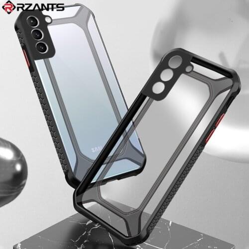 Rzants for Samsung Galaxy S21 S21 Plus S21 Ultra case beetle unicorn Airbag pumper Transparent Phone Shell Funda Soft Cover