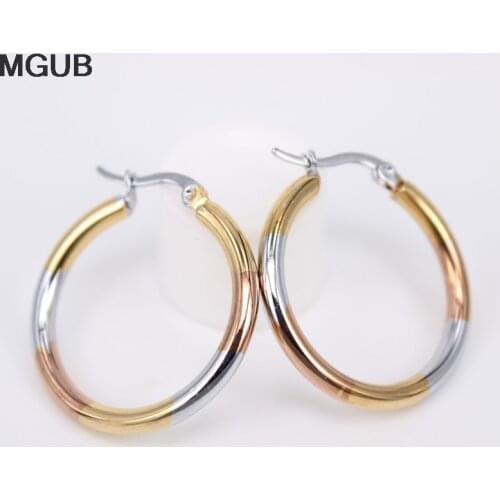 2019The New Two color choices 30mm-50mm diameter 3mm thick Popular simple wear Stainless steel Size number Boy child,gift LH646