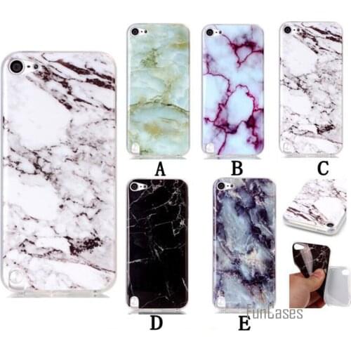 For Apple ipod Touch 6 Case Marble Patten Back Cover Mobile Phone Bags Cases For ipod Touch6 TPU 4.0 Inch Protective Shell