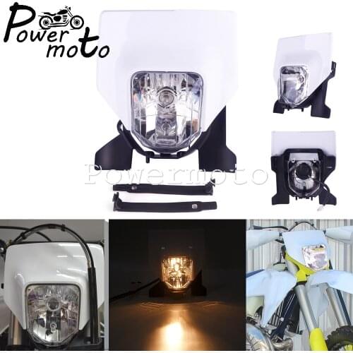 For Hus FC 250 350 450 FX 350 450 TE/FE 125-501 TX 300 2016-2021 Supermoto Motocross Headlight Front Lighting Head Light Housing
