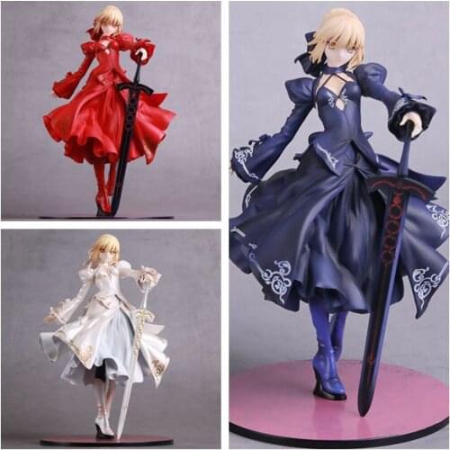 Anime Figure Fate/Grand Order Alter Saber Sexy Girl PVC Action Figure Toys Saber Alter Sexy Collection Model Doll Gift 24cm