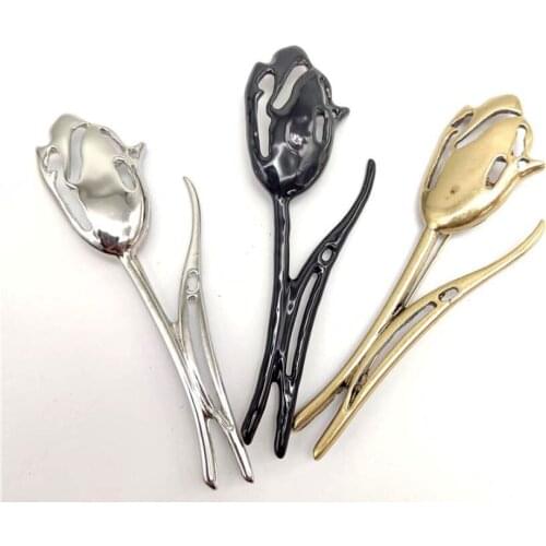 CSxjd Exquisite Vintage Elegant tulip brooch Luxury jewelry