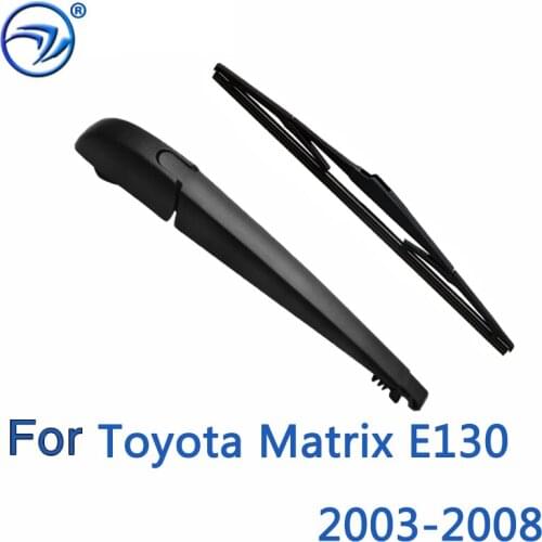 Wiper 11" Rear Wiper Blade & Arm Set Kit For Toyota Matrix E130 2003 - 2008 Windshield Windscreen 2017 2016 2015