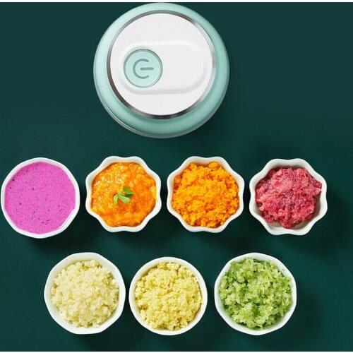 Multifunction High Speedy Garlic Cutter Electric Food Fruit Vegetable Chopper Spiral Onion Garlic Cutter Shredder
