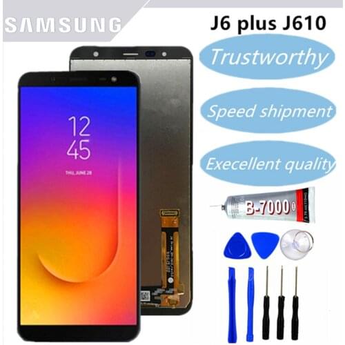 Original for Samsung Galaxy J6+ J610 J610F J610FN Display LCD Screen replacement for Samsung J6 Plus display screen