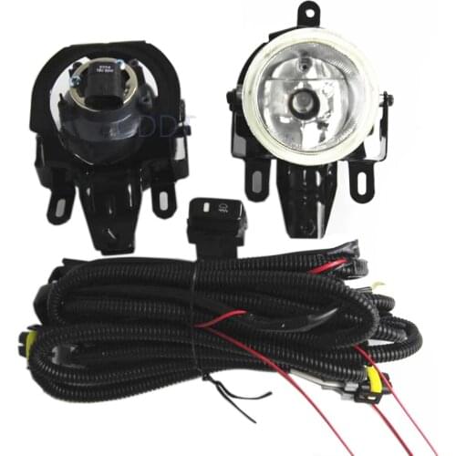 Full kit or 1 piece 2003-2006 Fog Light for Pajero V73 Fog Lamp with Bulb for MONTERO Wire and Switch for Shogun V75 V77