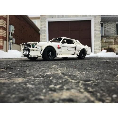 Technology building block MOC-14616 RC 1967 Eleanor remote control assembly of childrens education toy gift model