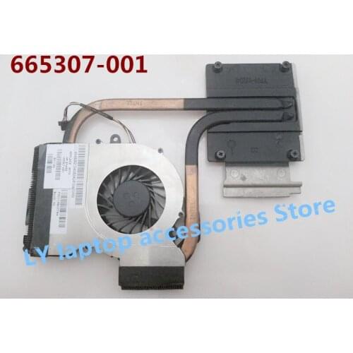 For HP DV7-6000 DV6-6000 original laptop CPU cooling fan radiator fan heatsink fan 665307-001