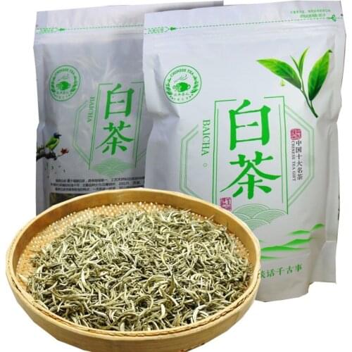 Spring Chinese Tea White 200g Silver Needle Premium Bai Hao Yin Zhen Tea
