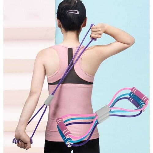 Indoor Fitness Equipment Yoga Resistance Bands Elastic Sports Tranning Pull Expander Rope Bodybuilding Excercise Workout Bands