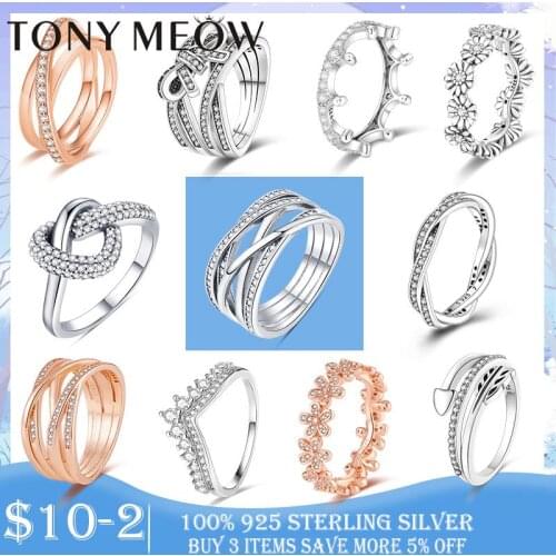 Female Ring 2021 New 925 Sterling Silver Sparkling & Polished Lines Finger Ring for Women Wedding Engagement Jewelry Gift Anel