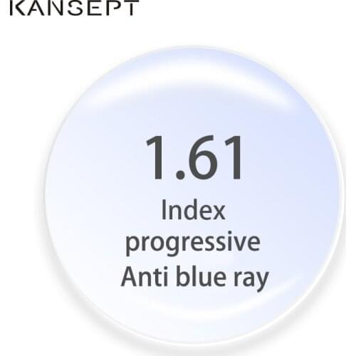 1.61 Index Progressive Anti-Blue Ray Protection Computer Prescription Lens Professional Lenses Anti-Radiation Optical Lens