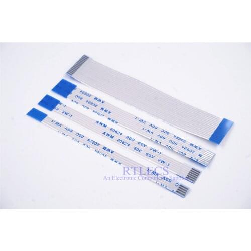 10PCS 1.0 MM PITCH FFC FPC Ribbon Flexible Flat CABLE 200MM 4 5 6 8 10 12 14 15 16 20 26 30 34 40 Pin Opposite Contact Sides