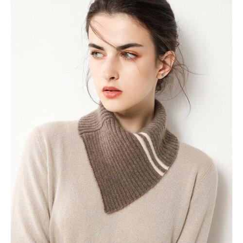 2020 New Arrival 100% Goat Cashmere Winter Womens Fall Fashion Soft Scarves Neck Thick Warm Scarf Brand O Ring Scarf