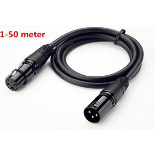 3-pin signal meta DMX cable DMX512 stage lighting signal cable led par light moving head light customization (1M-50M) dmx cable