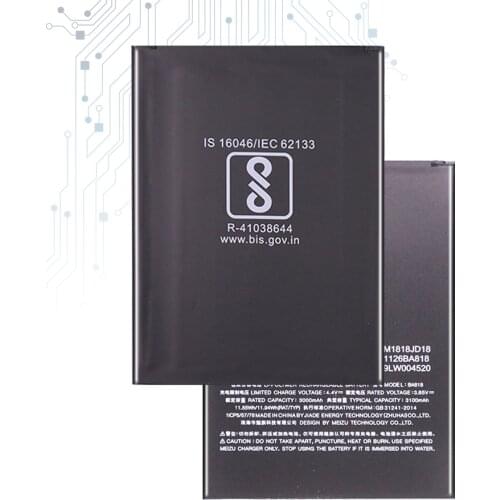 BA818 3000mAh Mobile Phone Battery For Meizu C9 Pro BA818