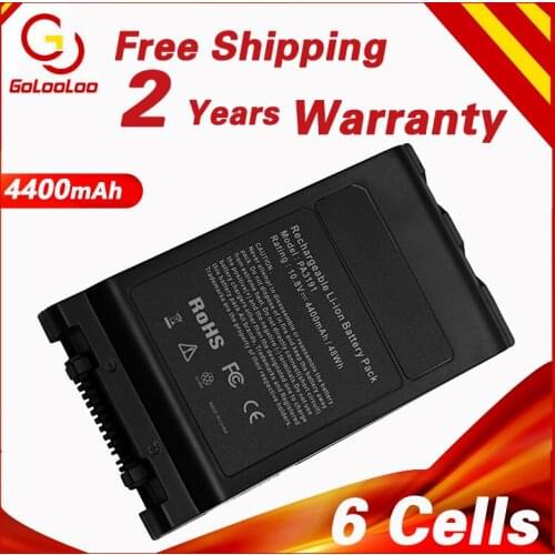 Golooloo 4400MaH Battery PA3191U PA3191U-4BRS PA3191U-5BRS PA3191U-5BAS for Toshiba Portege M200 M205 M400 M405 M700 M750-0S7