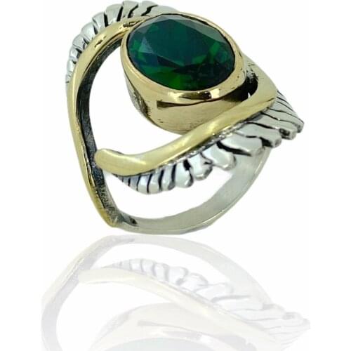 Authentic Hand Production Wing Design 925 Silver Ring